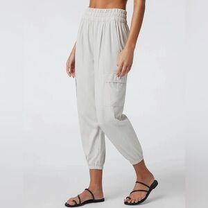 ISO Villa Cargo Jogger in Suede